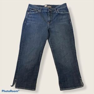 Kut from the Kloth Crop Boot High Waist Jeans 12